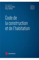 Code de la construction et de l-habitation 2023