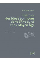 Histoire des idees politiques dans l-antiquite et au moyen age