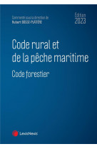 Code rural et de la peche maritime 2023