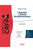 Libertes et droits fondamentaux 2023 29ed - 40 themes pour maitriser l-actualite et la culture jurid