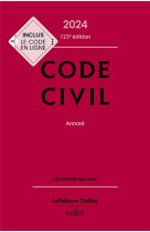 Code civil 2024, annote. 123e ed.