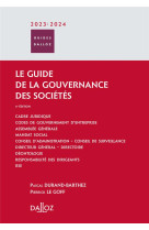 Le guide de la gouvernance des societes 2023/24