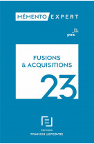 Fusions & acquisitions 2023