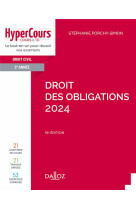 Droit des obligations 2024 16ed