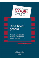 Droit fiscal general 14ed