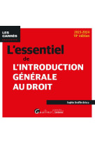 L'essentiel de l'introduction générale au droit