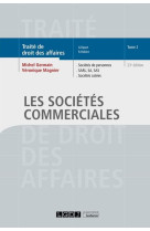 Les societes commerciales - tome 2 - societes de personnes, sarl, sa, sas, societes cotees