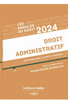 Les annales du droit administratif 2024