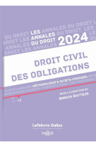 Les annales du droit civil des obligations 2024