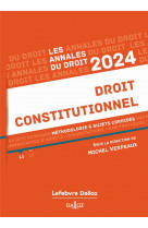 Les annales du droit constitutionnel 2024