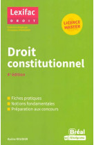 Lexifac droit - droit constitutionnel