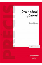 Droit penal general. 28e ed.