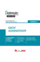 Droit administratif - l2 - 3 copies reelles d-etudiants annotees et corrigees - 10 dissertations - 1