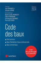 Code des baux 2024