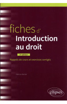 Fiches d'introduction au droit