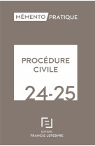 Memento procedure civile 2024-2025