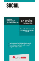 Social - tout sur le droit du travail et de la protection sociale en 2024