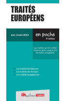 Traités européens