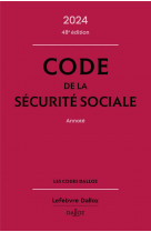 Code de la securite sociale 2024, annote. 48e ed.