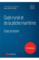 Code rural et de la peche maritime 2024