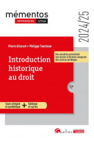 Introduction historique au droit - cours integral et synthetique - tableaux et cartes - des encadres
