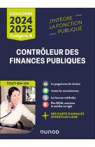 Concours controleur des finances publiques - 2024-2025 - tout-en-un