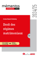 Droit des régimes matrimoniaux