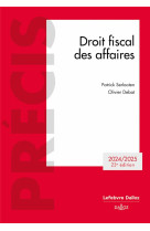 Droit fiscal des affaires 2024/2025. 23e ed.