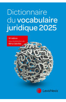 Dictionnaire du vocabulaire juridique 2025