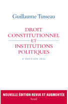 Droit constitutionnel et institutions politiques