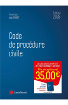 Code de procédure civile 2025