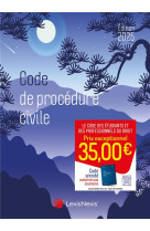 Code de procédure civile 2025 - jaquette blue mountain