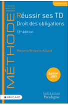 Réussir ses td - droit des obligations