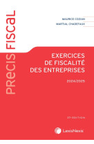 Exercices de fiscalité des entreprises 2024/2025