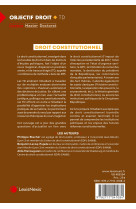 Travaux dirigés de droit constitutionnel