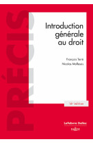 Introduction générale au droit. 16e éd.