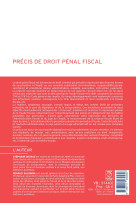 Précis de droit pénal fiscal