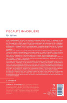 Fiscalité immobilière