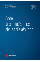 Code des procédures civiles d'exécution 2025