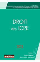 Droit des icpe 2024