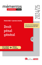 Droit pénal général