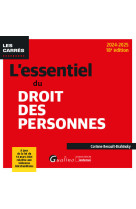 L'essentiel du droit des personnes