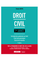 Droit civil 1re année