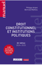 Droit constitutionnel et institutions politiques