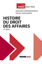 Histoire du droit des affaires