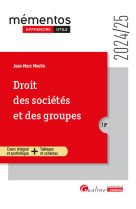 Droit des sociétés et des groupes