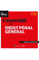 L'essentiel du droit pénal général