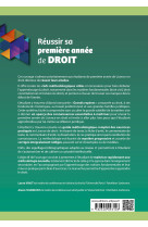 Réussir sa première année de droit