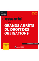 L'essentiel des grands arrêts du droit des obligations