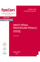 Droit pénal. procédure pénale 2025. 16e éd.